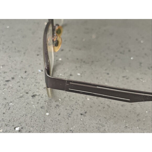 SUPERFLEX SF-424 C.3 brown SPORTS WRAP EYEGLASSES FRAMES ONLY half rim 54-18-145 main image 9